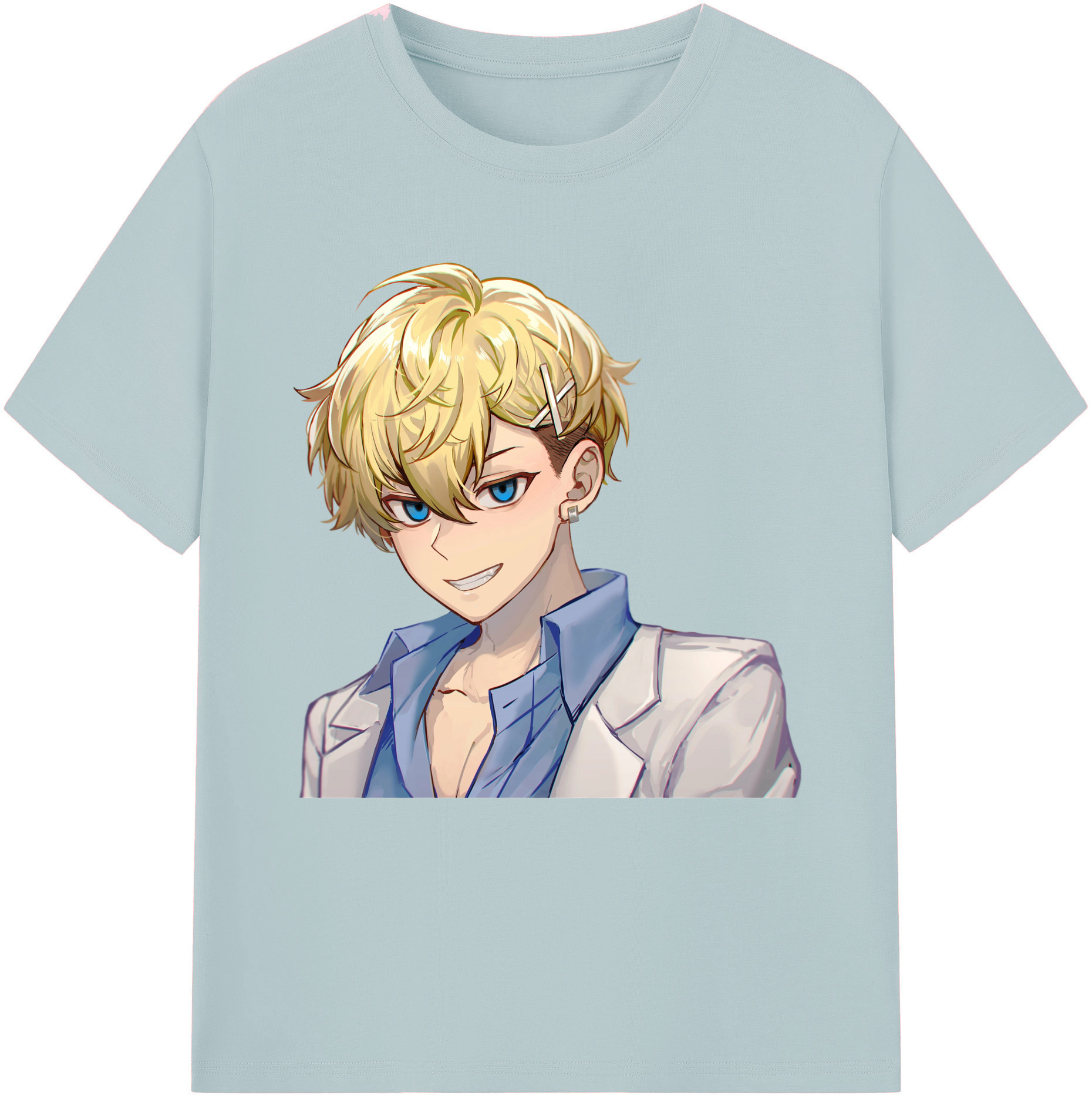 （画像用） 東京リベンジャーズ Tokyo Revengers 綿100％半袖Tシャツ（フロントプリント）